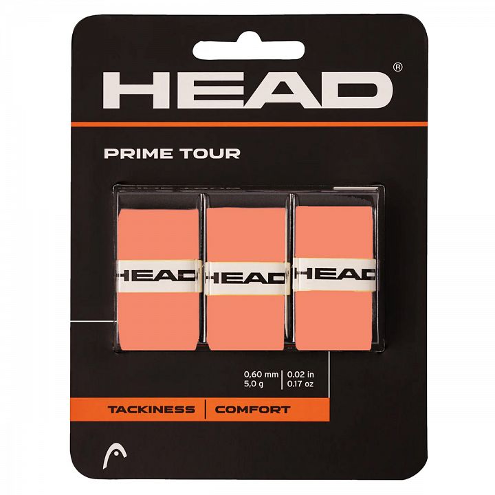 Head Prime Tour Overgrip 3Pack Salmon